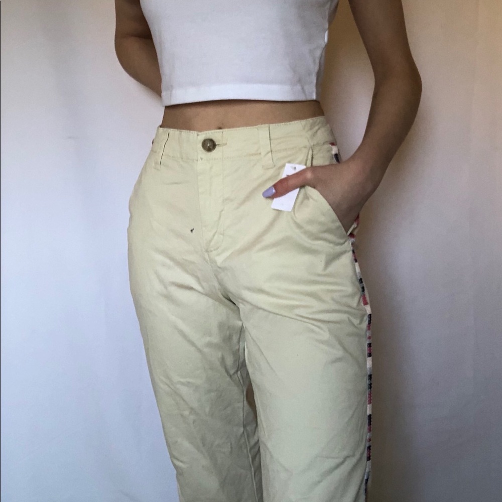 Mid-Rise Girlfriend Pants